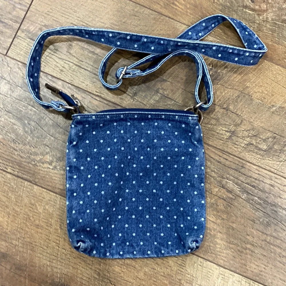 Girls Jean Purse Handbag with Zipper & Pockets